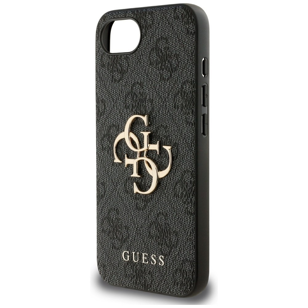 Etui Guess 4G Big Logo do iPhone 16e czarny